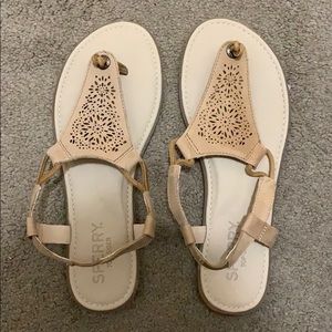 SPERRY TAN SANDALS